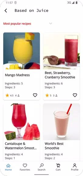 Healthy Smoothie Recipes Screenshot2