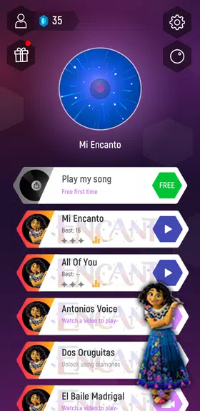 Encanto Songs Tiles Screenshot1