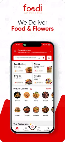 Foodi - Food Delivery Screenshot1