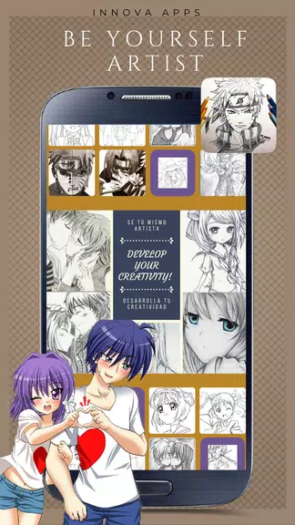 DRAW/MANGA - Learn to draw ani Screenshot3