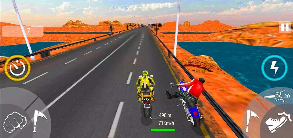 Bike Traffic Racer: Road Rash Screenshot2