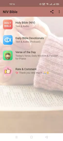 NIV Bible - Audio App Screenshot1