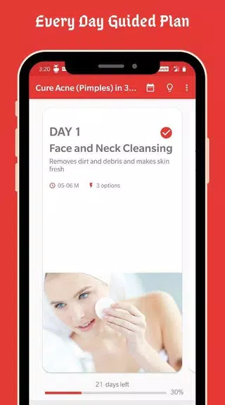 Cure Acne (Pimples) in 30 Days Screenshot1