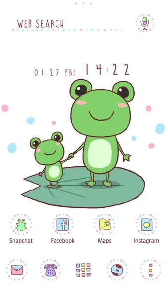 Friendly Frogs Theme +HOME Screenshot1