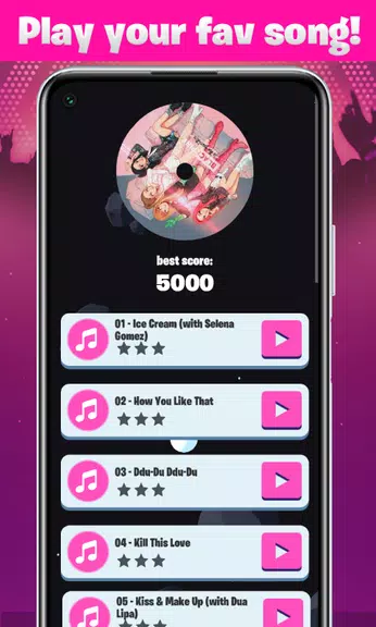 Blackpink Tiles Hop Bounce Screenshot3