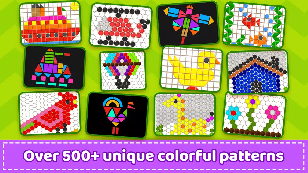 Mosaic Puzzles Art Game Kids Screenshot3