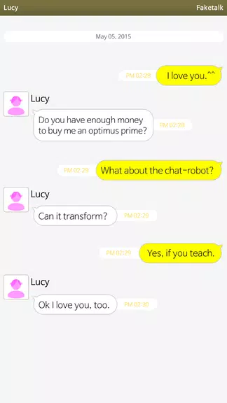 Faketalk - Chatbot Screenshot2