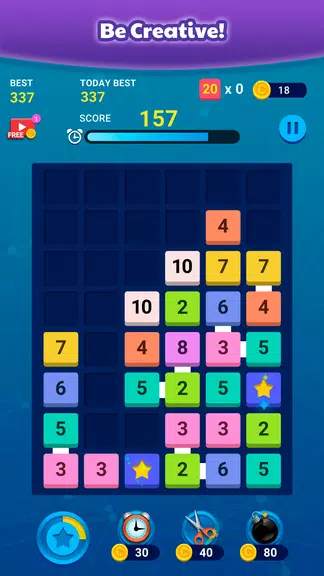 Merge Block: Number Merge Game Screenshot1