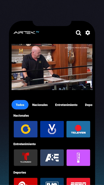 Airtek TV Screenshot2