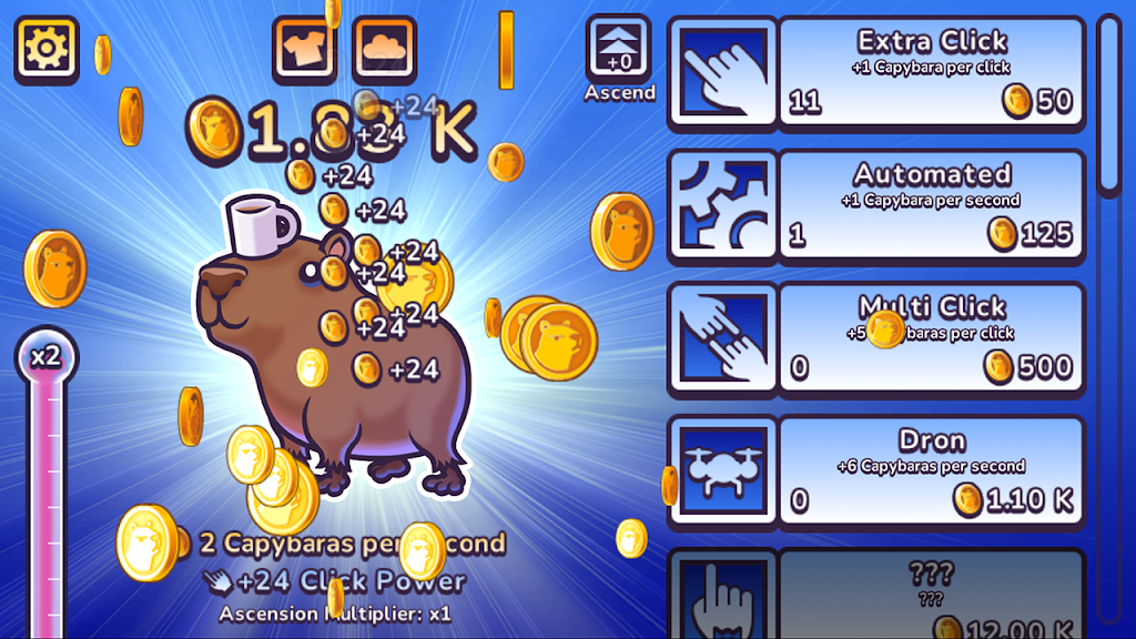 Capybara Clicker Pro Screenshot3