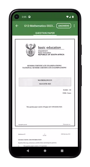 Past Papers SA - NSC Matric Screenshot4