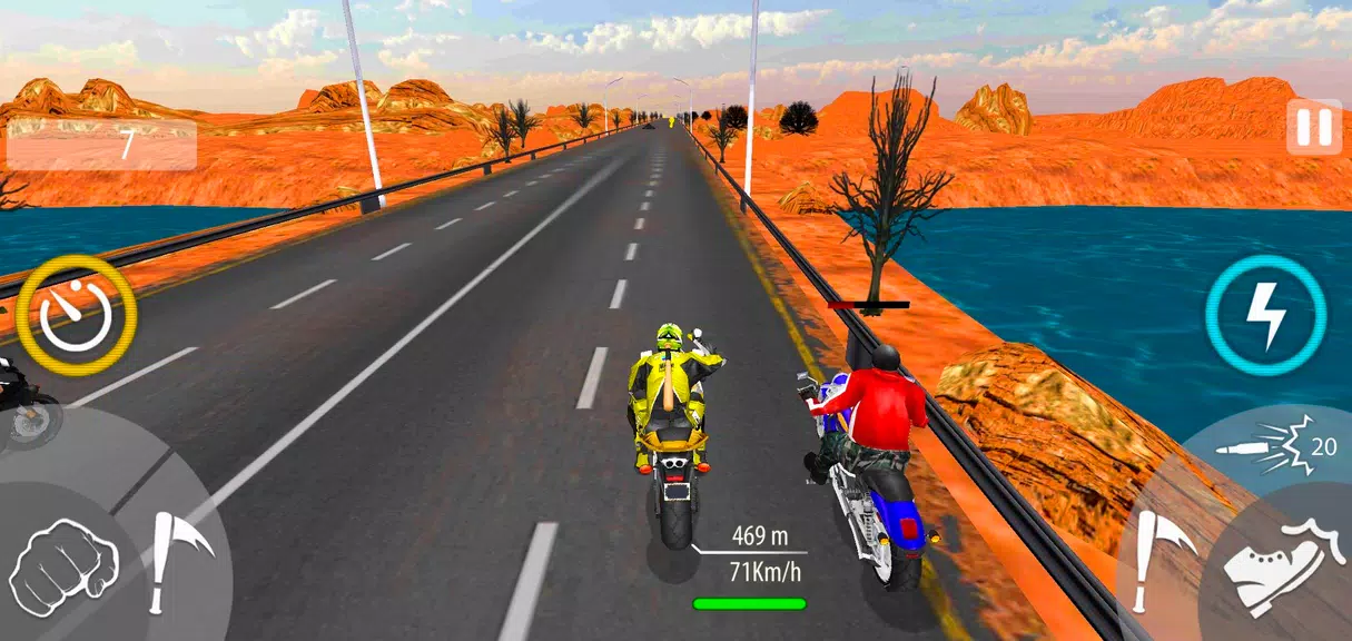 Bike Traffic Racer: Road Rash Screenshot3