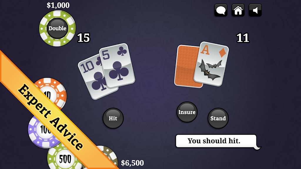 Halloween Blackjack Screenshot4