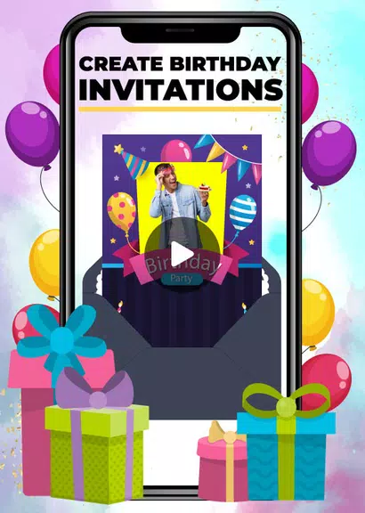 Invitation video maker Screenshot2