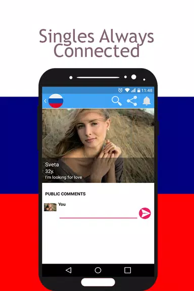 Russian Dating: Russian Chat App -Meet New Friends Screenshot2