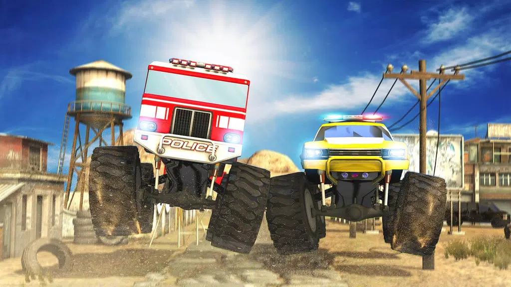 US Police Monster Truck Crash Screenshot1