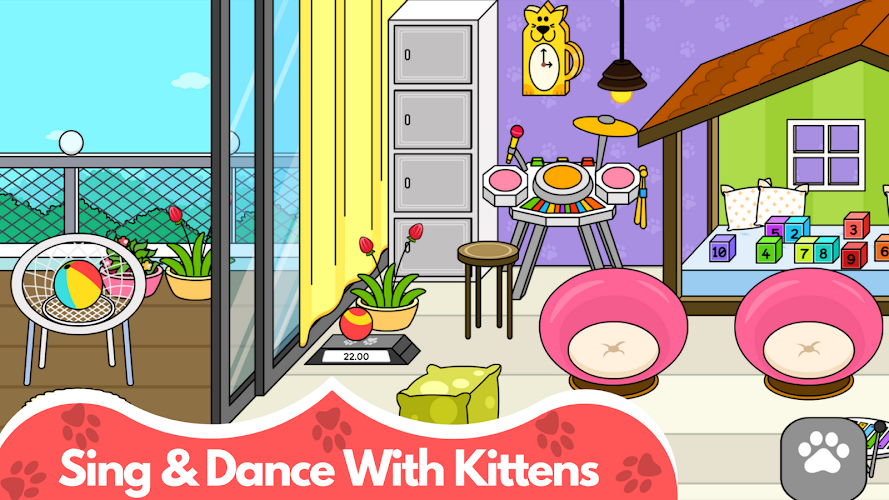 My Cat Town - Cute Kitty Games Screenshot4