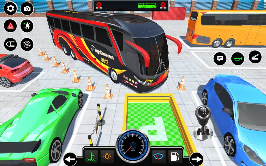 City Bus Parking 3D Games Screenshot1