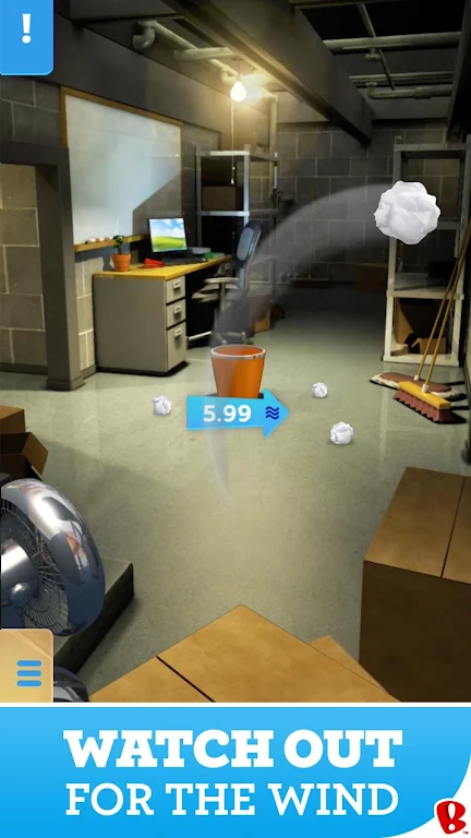 Paper Toss Screenshot2