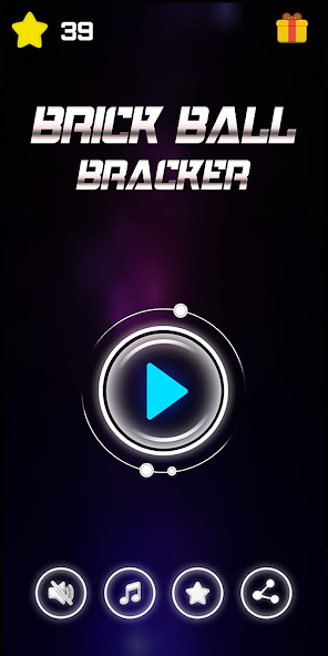 Brick Ball Breaker Neon Mod Screenshot1