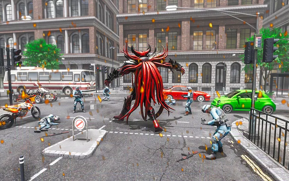 Spider Rope hero Vice Town 3D Screenshot3