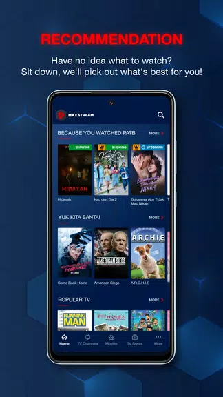 MAXstream - Movies, TV, Sports Screenshot2