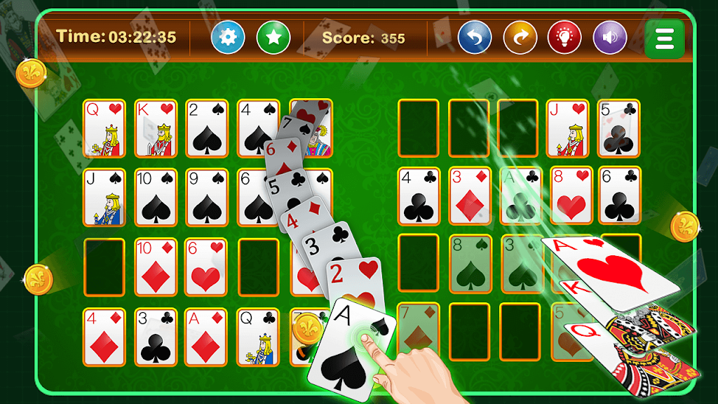 Solitaire 3D - Solitaire Game by JKSOL - Step To Forward Screenshot1