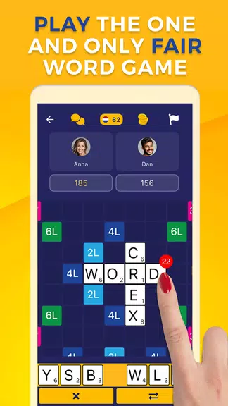 WordCrex - The fair word game Screenshot1