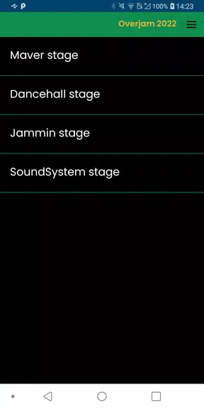 Overjam Festival App Screenshot4