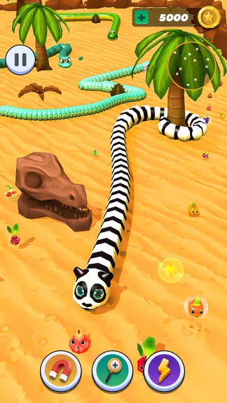 Hungry Snake 3D - Worm Games Screenshot2