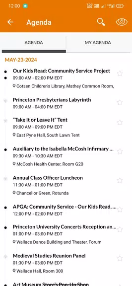 Princeton Events Screenshot3