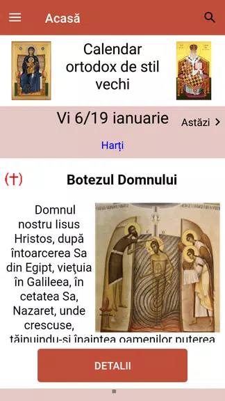 Calendar ortodox de stil vechi Screenshot1