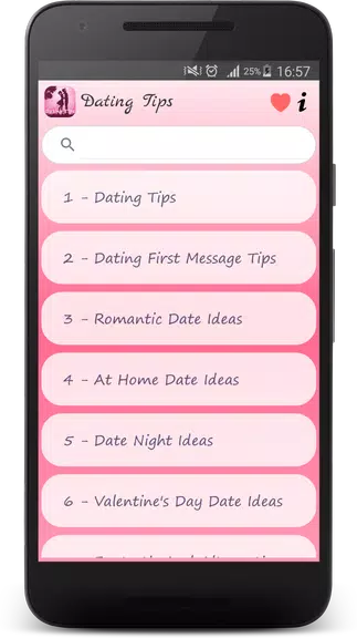 Dating Tips and Date Ideas Screenshot1