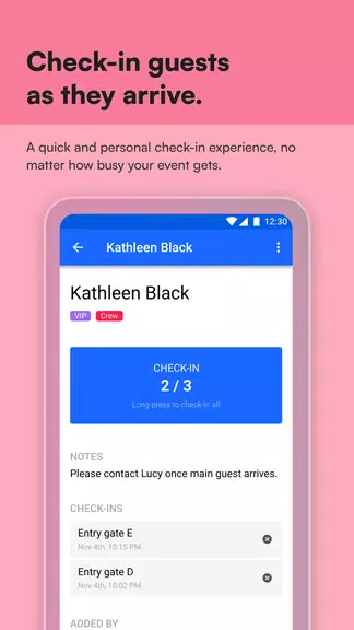 Guestlist: Event Check-In App Screenshot2