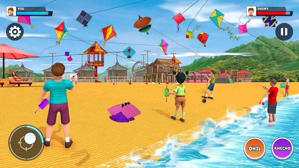 Kite Flying 3D - Pipa Combate Screenshot3