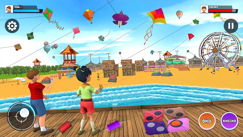 Kite Flying 3D - Pipa Combate Screenshot1