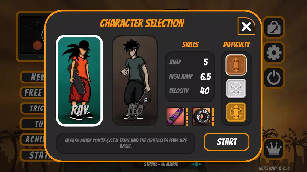 The Skater - skateboard game Screenshot2