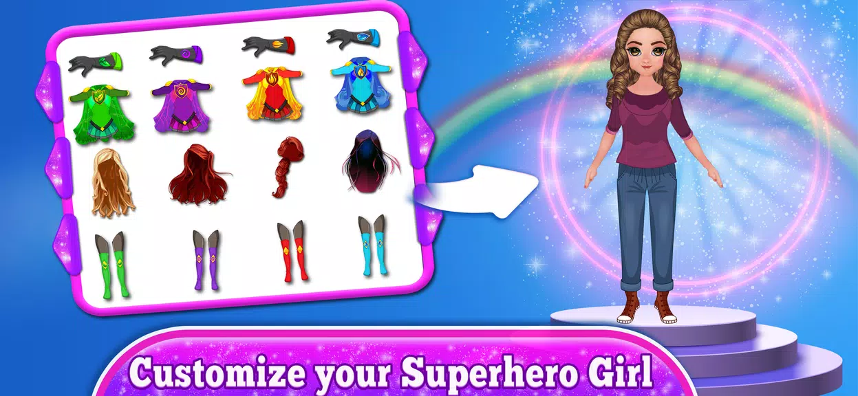 Super hero Girls: Power Games Screenshot3