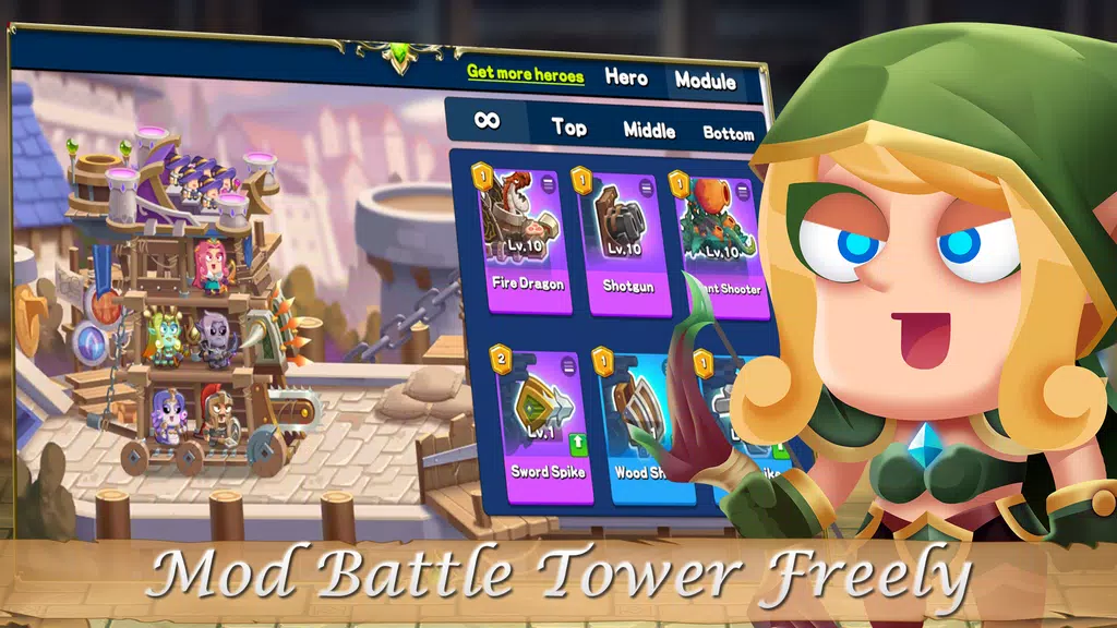 Battle Towers - TD Royale RPG Screenshot3