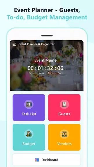 Event Planner - Guests, Todo Screenshot2