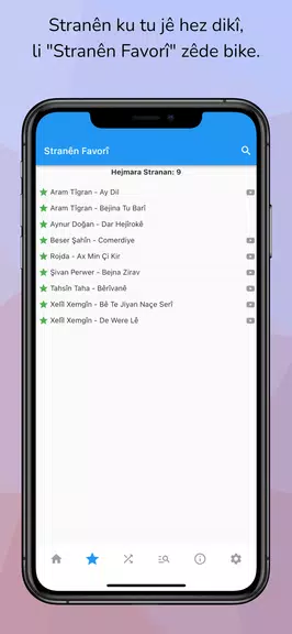 Gotinên Stranan (Kurd. Lyrics) Screenshot2