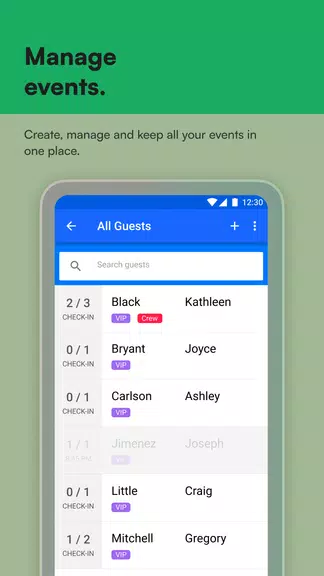 Guestlist: Event Check-In App Screenshot3