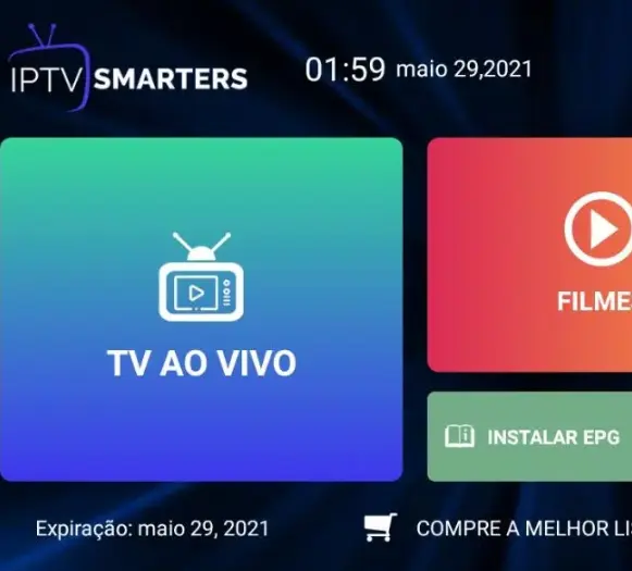 IPTV SMARTERS PLAYER ANDROID Screenshot2