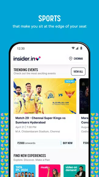 insider.in: Events Near You Screenshot2