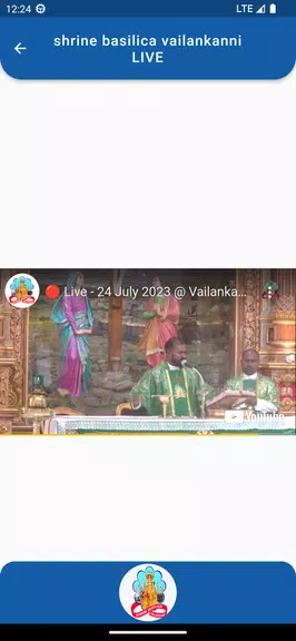 Vailankanni Shrine Live Mass Screenshot3