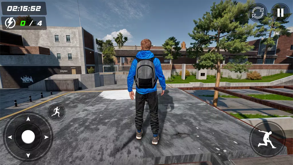 Going Up Rooftop Parkour Games Screenshot1