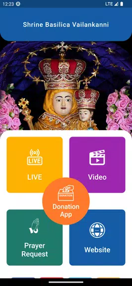 Vailankanni Shrine Live Mass Screenshot2