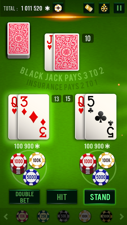 Blackjack 21 - Vegas Casino Screenshot2