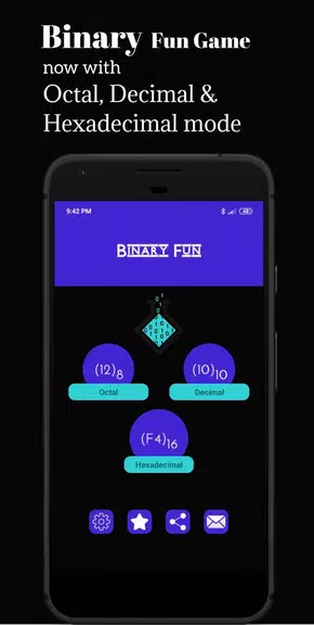 Binary Fun: Number System Game Screenshot1