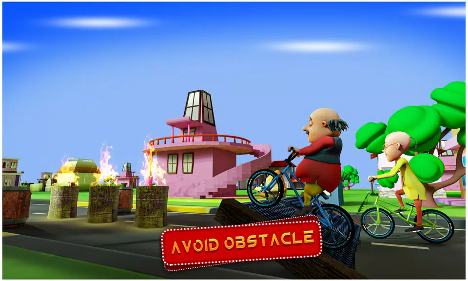 Motu Patlu Cycling Adventure Screenshot4